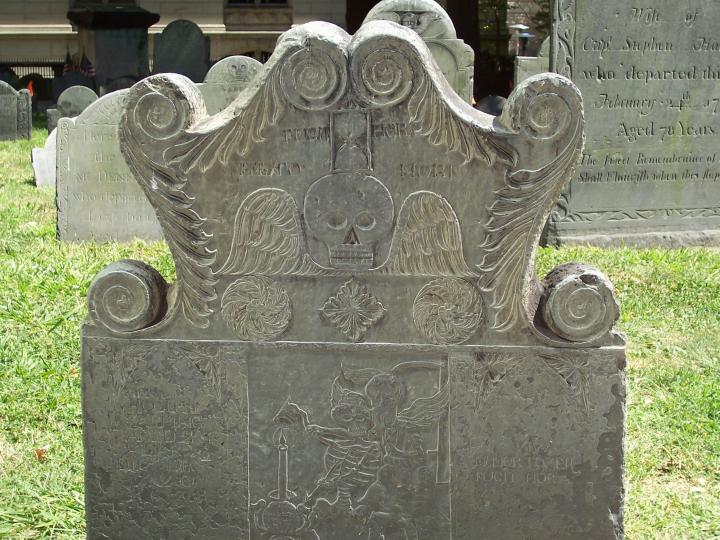 Tapping Headstone