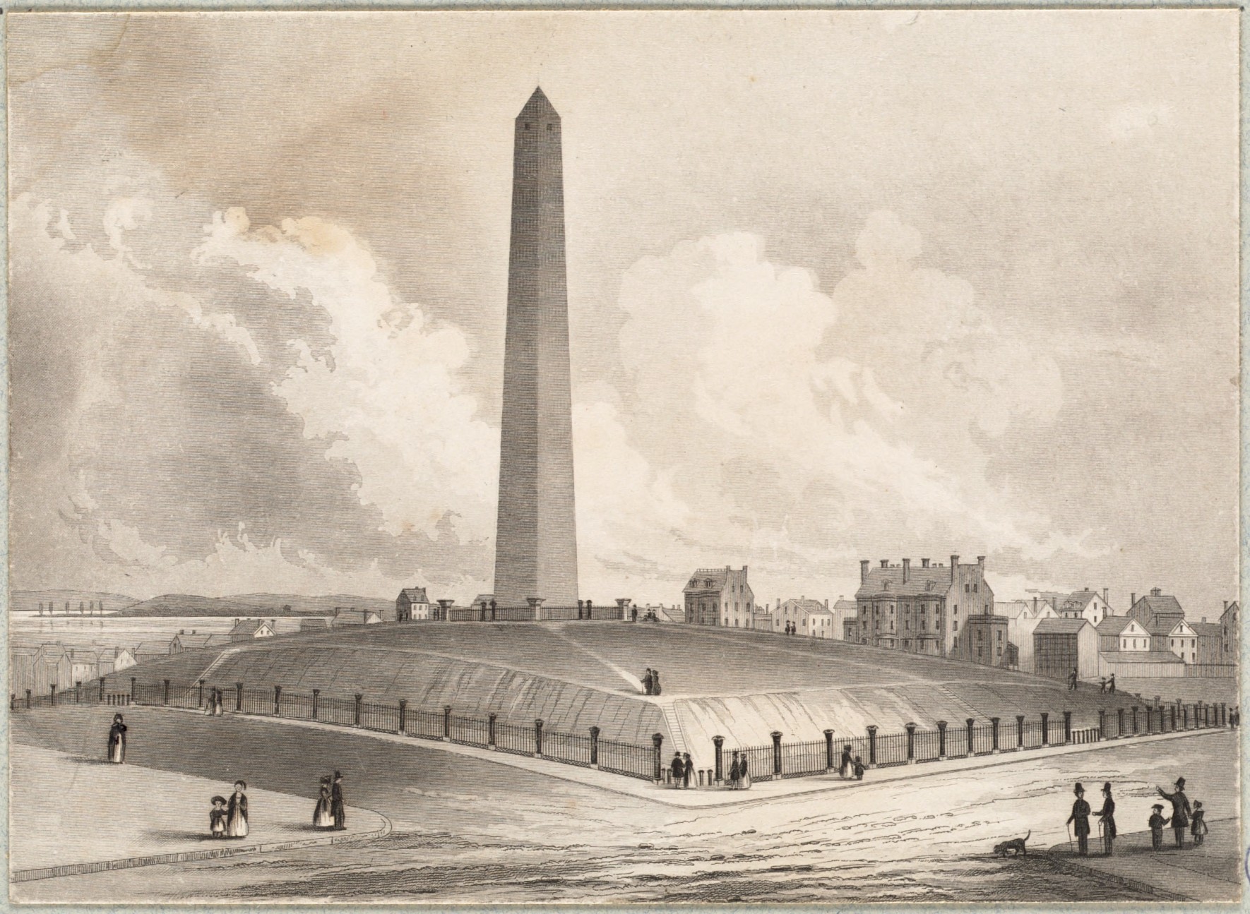 Bunker Hill Monument 1848