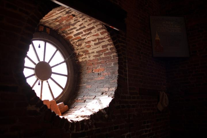 Old North Church Steeple Window