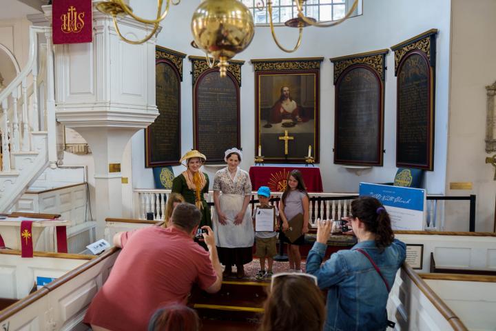 Old North Church Interior