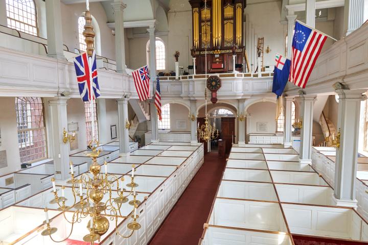 Old North Church Interior 