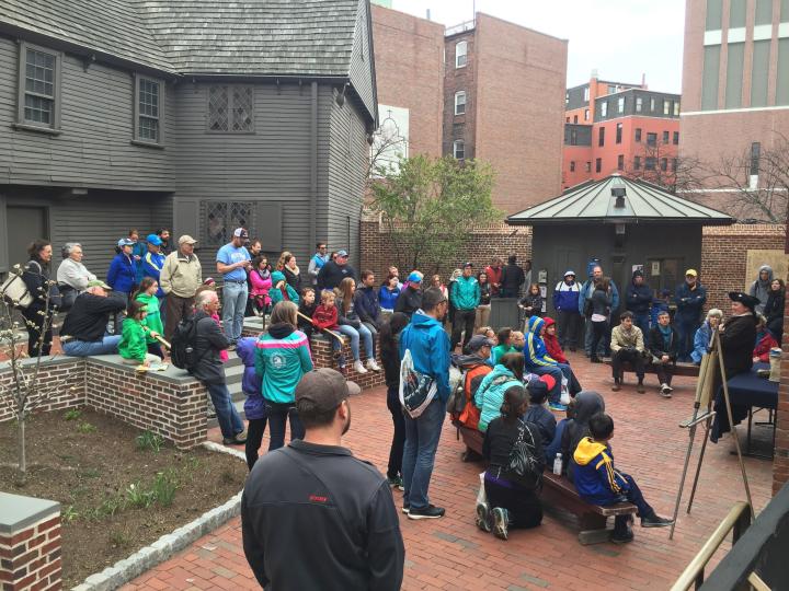 Paul Revere House Full Courtyard