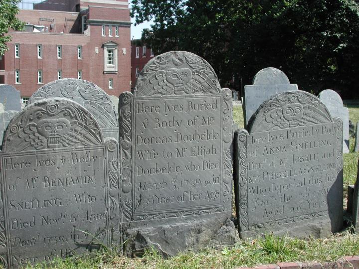 Copp's Hill Headstones