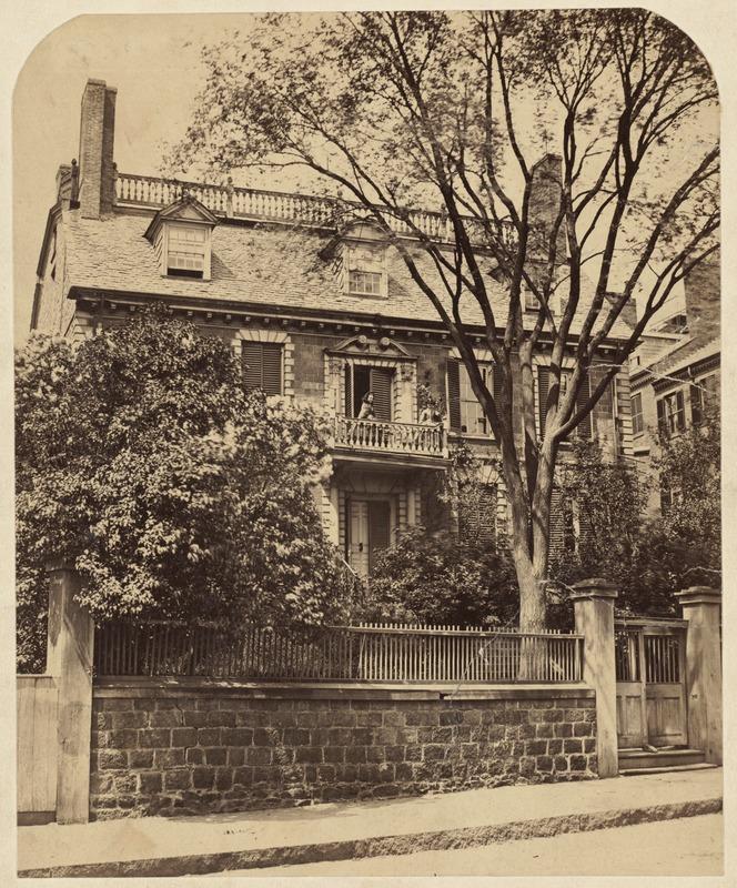 Hancock House, Beacon Hill ca. 1860