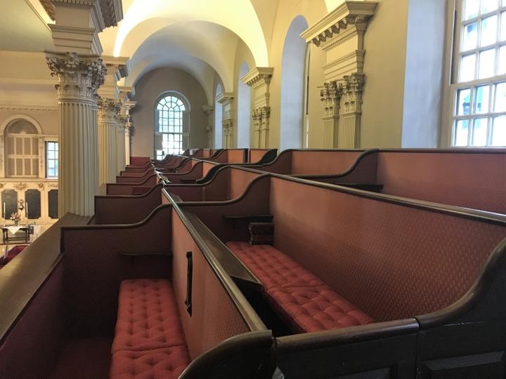 King's Chapel Pews