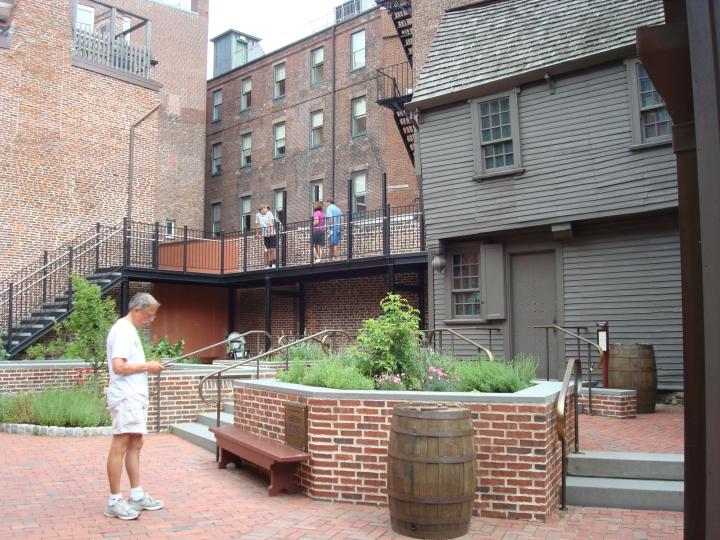 Paul Revere House Courtyard