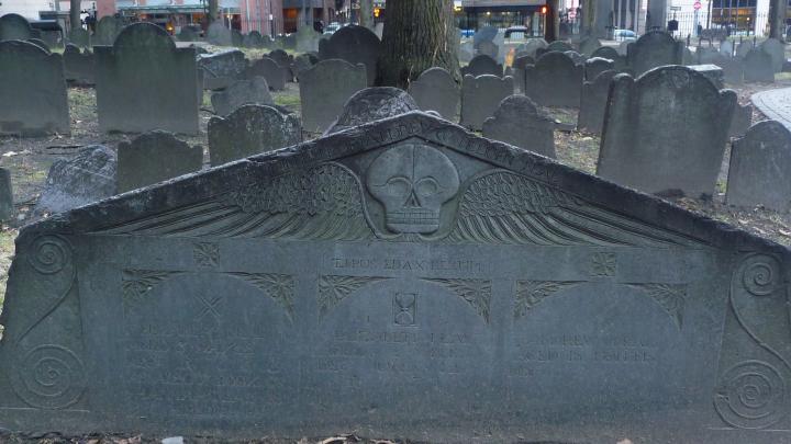 Three Person Tombstone