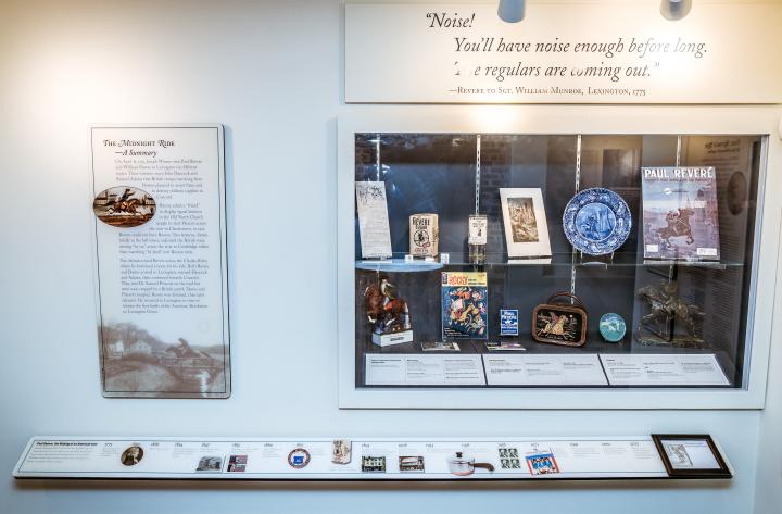 Paul Revere House Visitor Center Exhibit