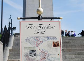 Freedom Trail Sign Freedom Trail Sign