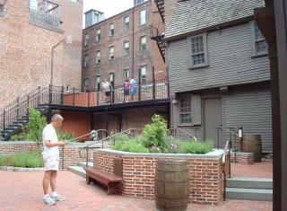 Paul Revere House Courtyard Paul Revere House Courtyard